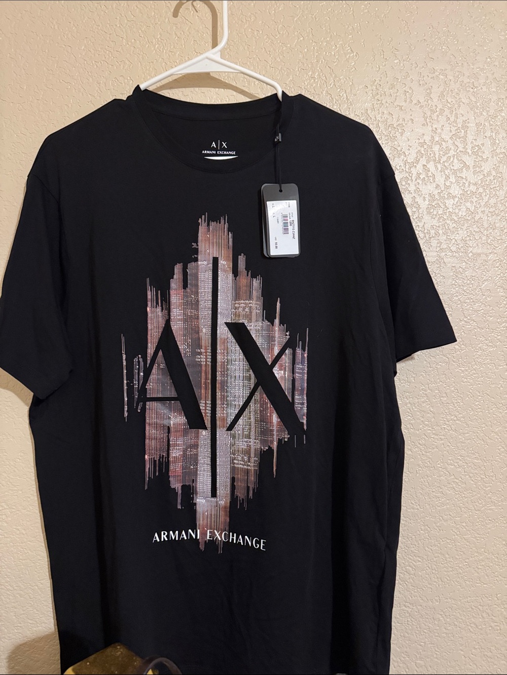 Armani Exchange Black Tee ( Men’s ) sz L NWT